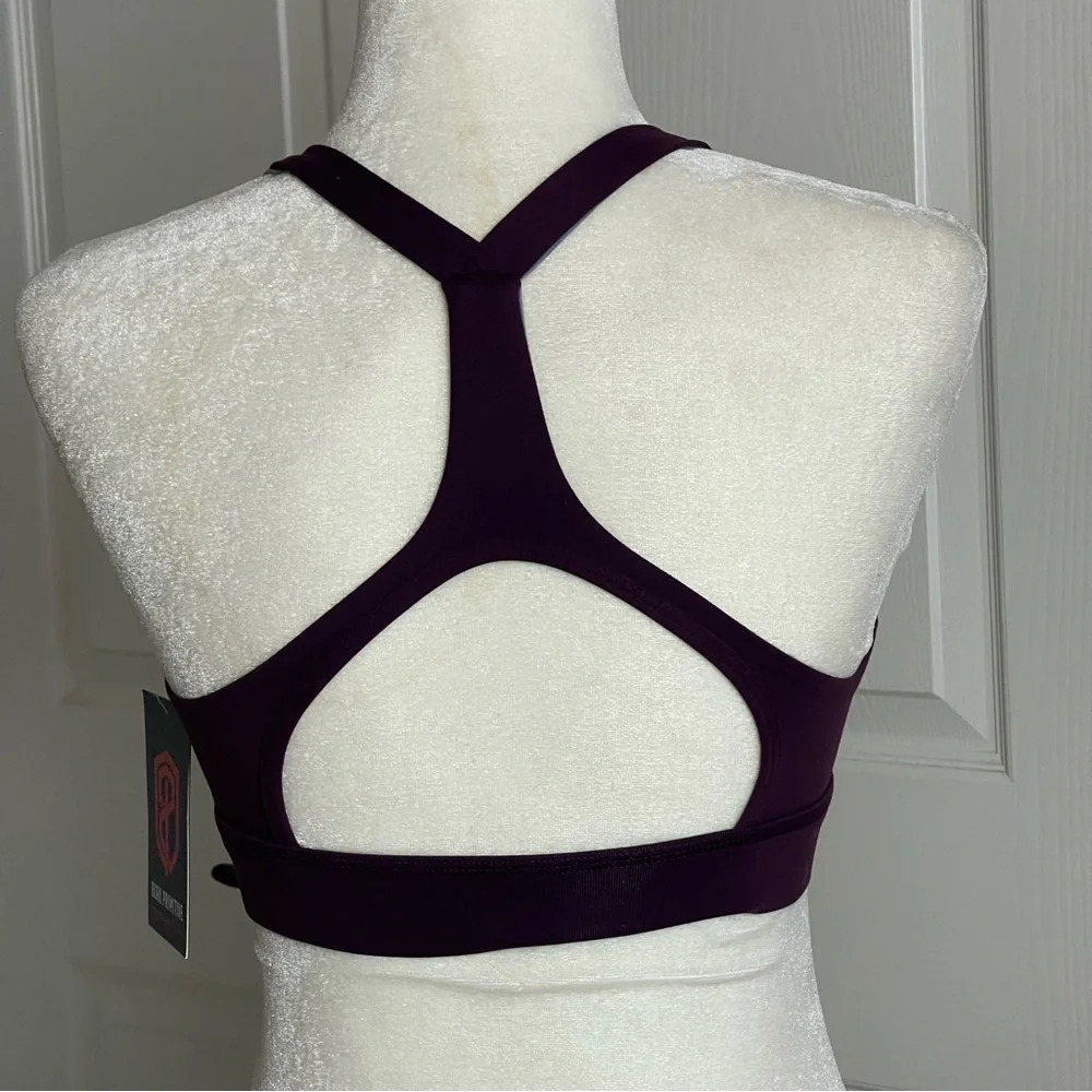 Nwt Born Primitive Max Effort Sports Bra Purple Size Xs — image 6 of 8